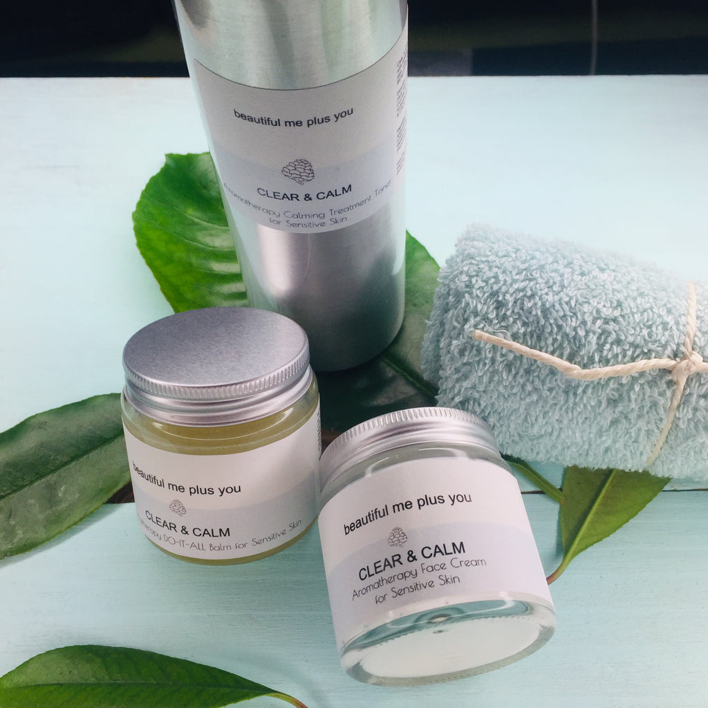 How to get the most of the Clear & Calm skincare products - Daily Routine